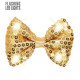 NOEUD PAPILLON OR LED