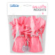 SET 2 POIDS BALLONS ROSE CLAIR