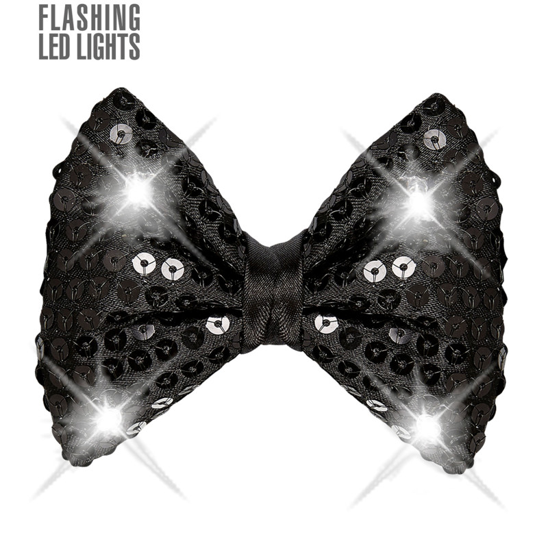 NOEUD PAPILLON NOIR LED