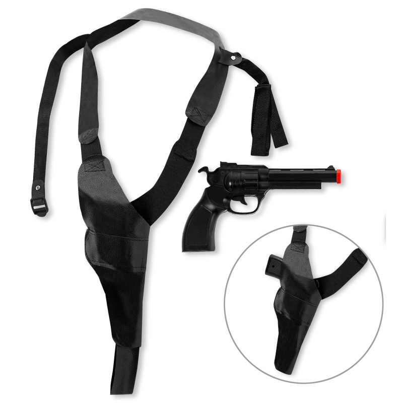 HOLSTER D EPAULE AVEC PISTOLET