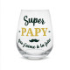 VERRE ROND SUPER PAPY