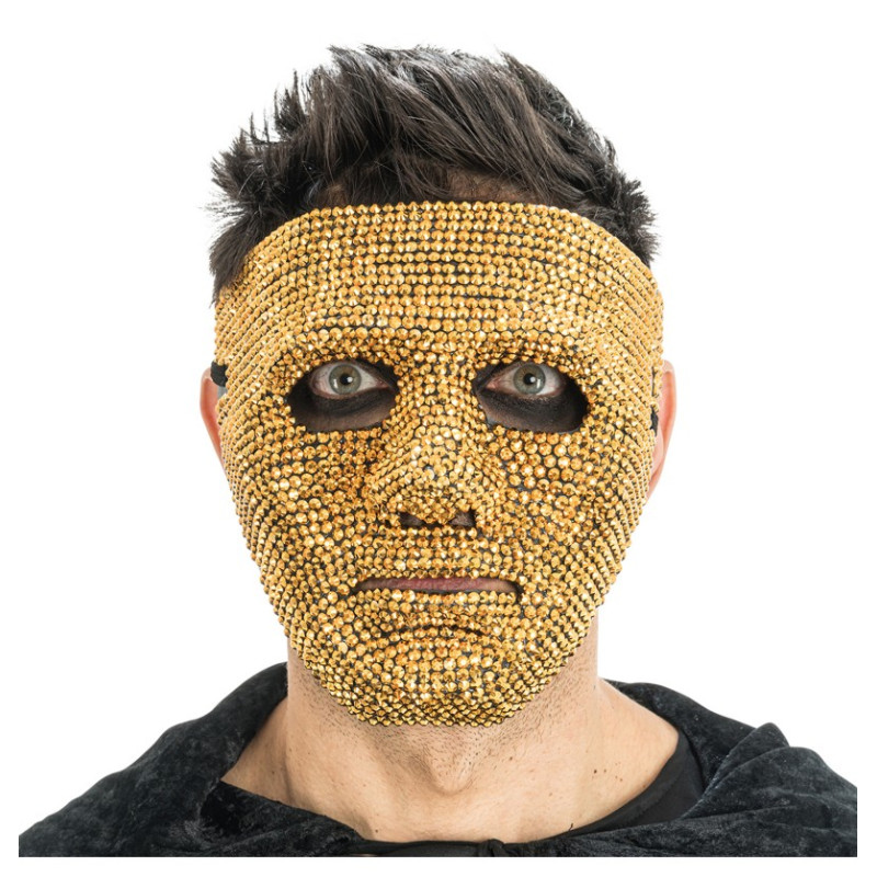 MASQUE NO ID STRASS DORE