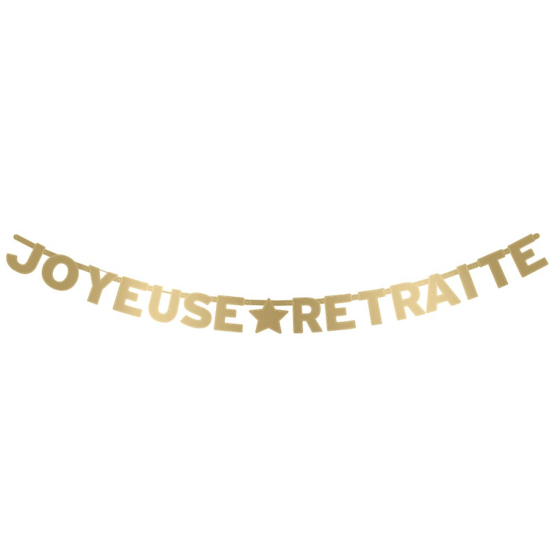 GUIRLANDE LETTRE  JOY.RETRAITE