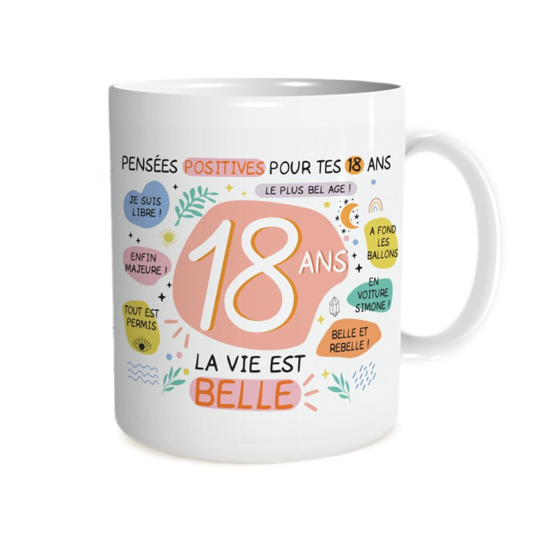 MUG FEMININ 18 ANS