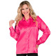 CHEMISE DISCO FUCHSIA SATIN L