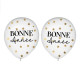 6 BALLONS CONFETTIS BONNE ANNE