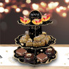 PRESENTOIRS PETITS FOURS BONNE ANNEE