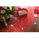 CHEMIN TABLE SEQUINS ROUGE 3M