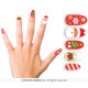 10 ONGLES PÈRE NOËL