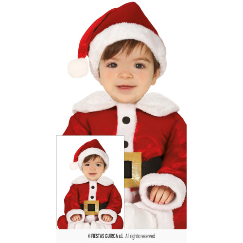 COSTUME PAPA NOEL 12/18MOIS