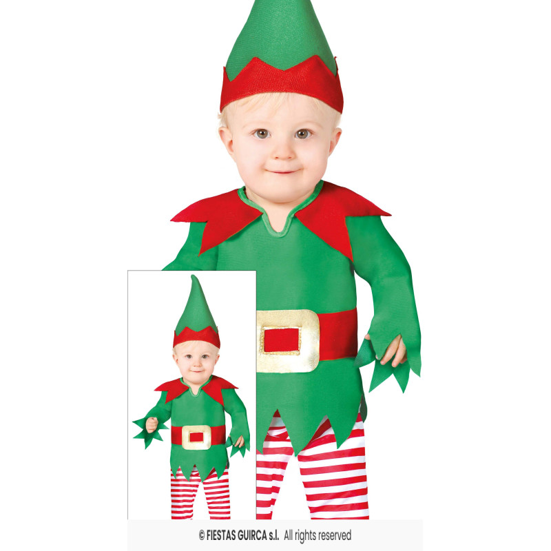 COSTUME LUTIN NOEL 12/18MOIS