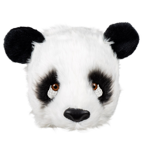 DEMI MASQUE PELUCHE PANDA