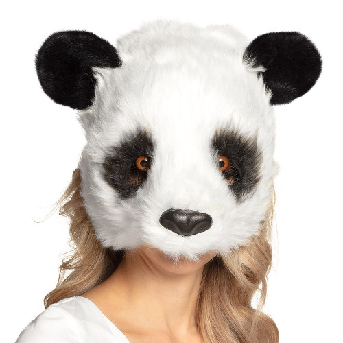 DEMI MASQUE PELUCHE PANDA