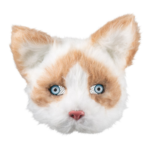 DEMI MASQUE PELUCHE CHAT