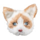 DEMI MASQUE PELUCHE CHAT