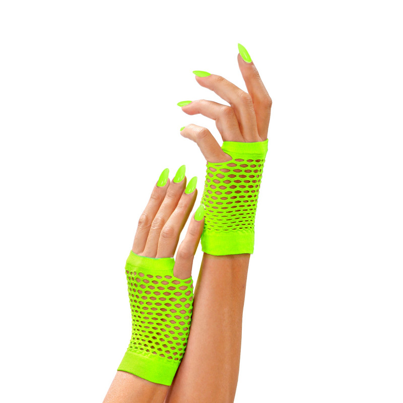 GANTS FILET NEON VERT