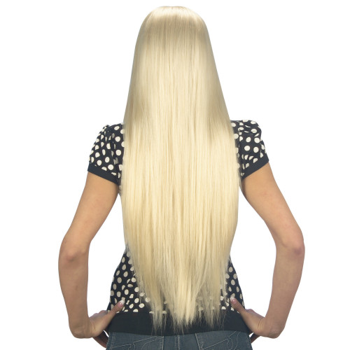 PERRUQUE BLONDE EXTRA LONGUE