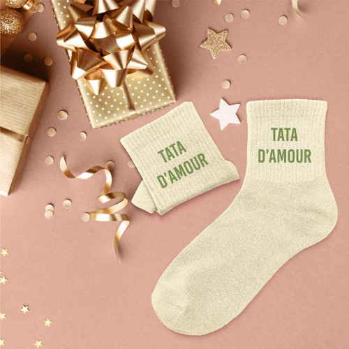 CHAUSSETTES PAILLETTES TATA D&#039;AMOUR