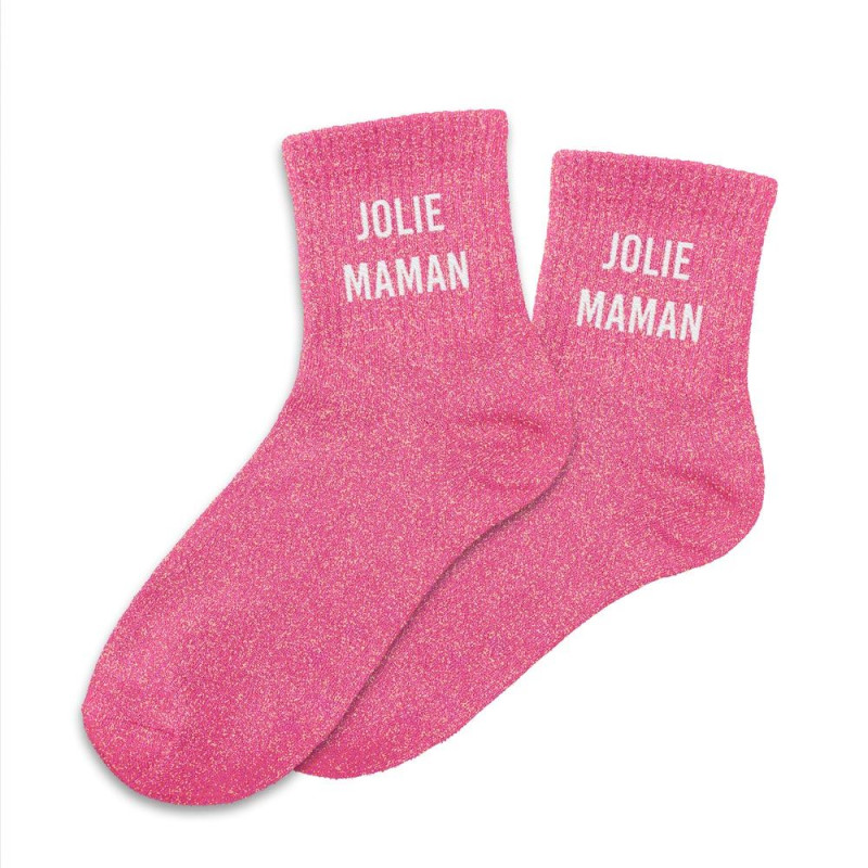 CHAUSSETTES PAILLETTES JOLIE MAMAN