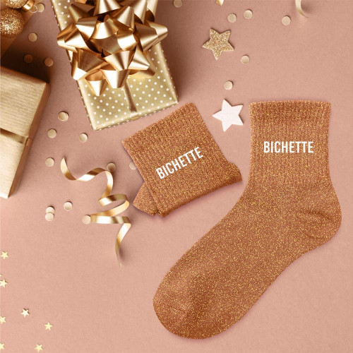 CHAUSSETTES PAILLETTES BICHETTE