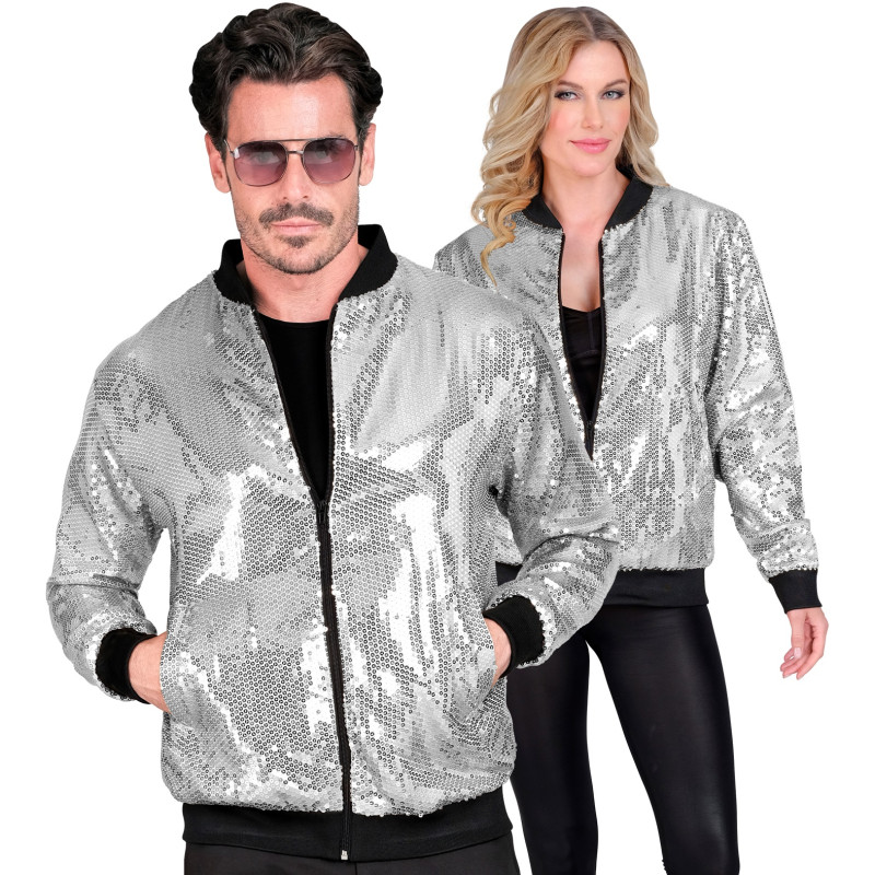 BOMBER PARTY S/M ARGENT