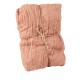 CH.TABLE CHEESECLOTH DUSTY ROSE POUDRE