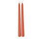 2 BOUGIES FLAMBEAU ORANGE