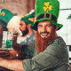 CHAPEAU  ST PATRICK +BARBE