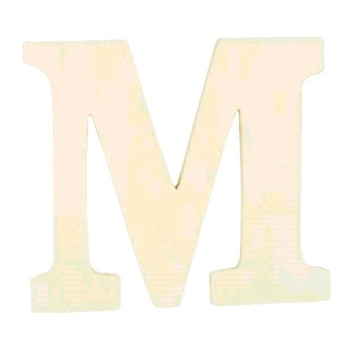 LETTRE EN BOIS "M" A DECORER