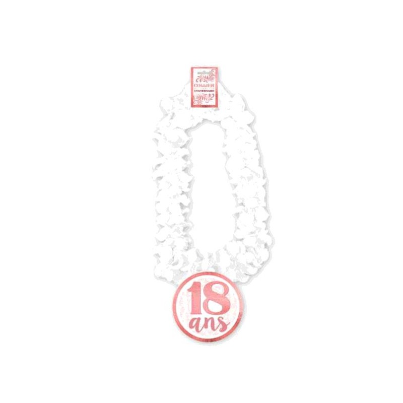 COLLIER FLEUR ANNIVERSAIRE FEMME 18 ANS