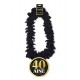 COLLIER FLEUR ANNIVERSAIRE HOMME 40 AINE