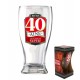 VERRE A BIERE 40 ANS