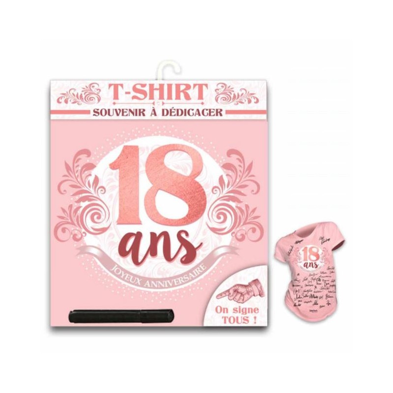 T-shirt 18e anniversaire femme Cheers To 18 ans Idée cadeau pour elle  T-shirt femme Idée cadeau d'anniversaire -  France