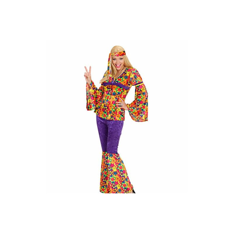 COSTUME  HIPPIE FEMME  TAILLE M