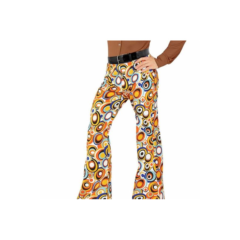 PANTALON HOMME DISCO GROOVY TAILLE  L/XL BUBBLE