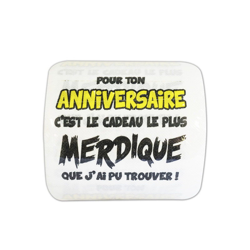 ROULEAU PAPIER WC  ANNIV MERDE