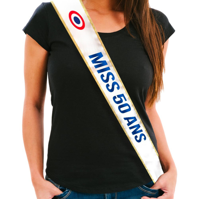 ECHARPE MISS 50 ANS