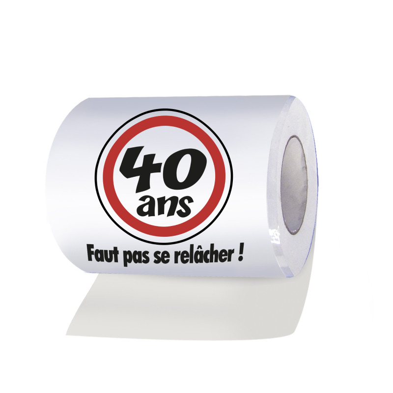 ROULEAU PAPIER WC 40 ANS