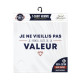 T-SHIRT "JE NE VIEILLIS PAS..." XL