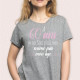 T-SHIRT FEMME 60ANS "MEME PAS MON AGE" M