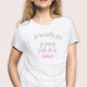 T-SHIRT FEMME "JE NE VIEILLIS" L