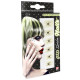 SET DE 12 ONGLES ARAIGNEE AUTO-ADHESIFS ET PHOSPHORESCENTS